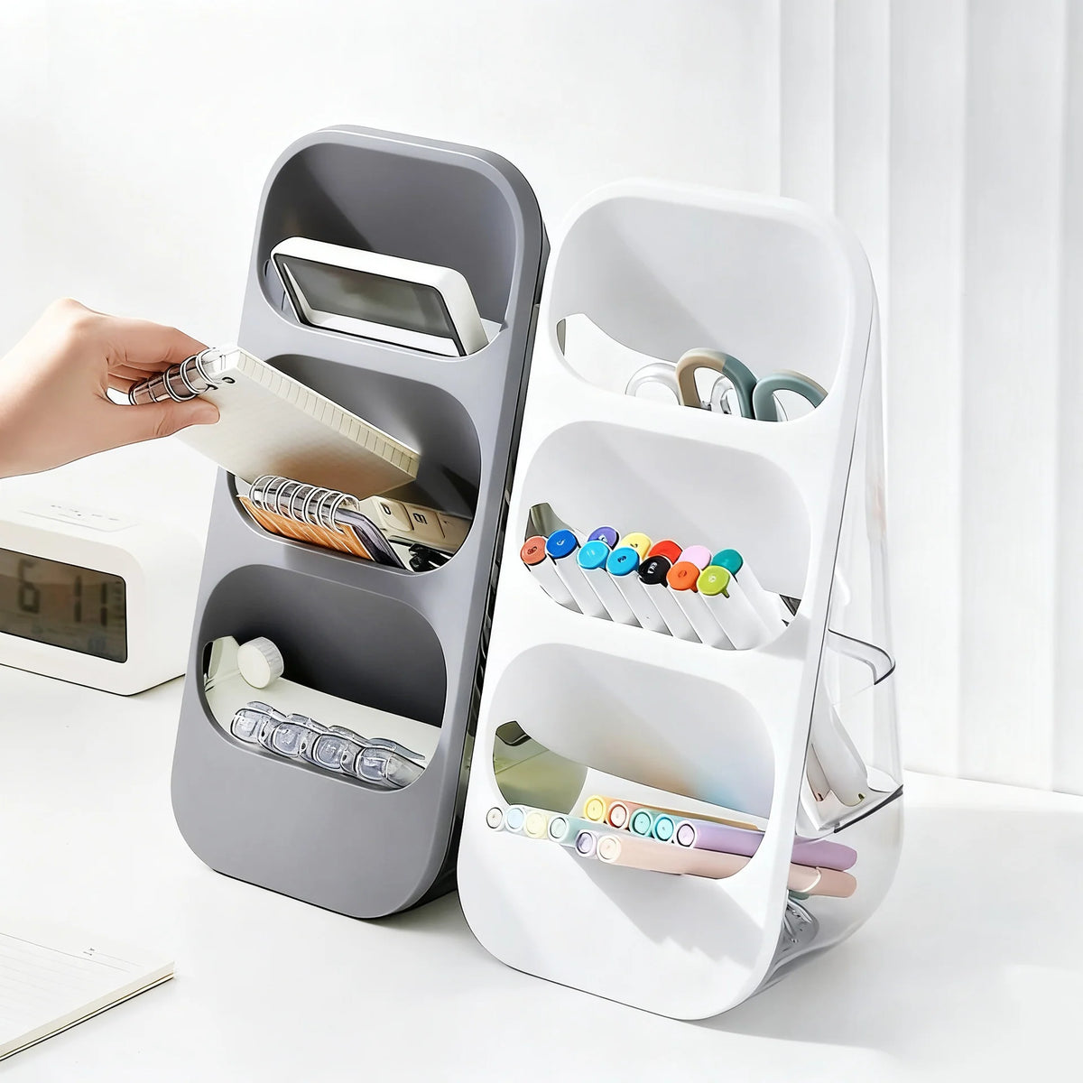 Keuken Spons- en Borstelhouder Drievoudig Compact 1