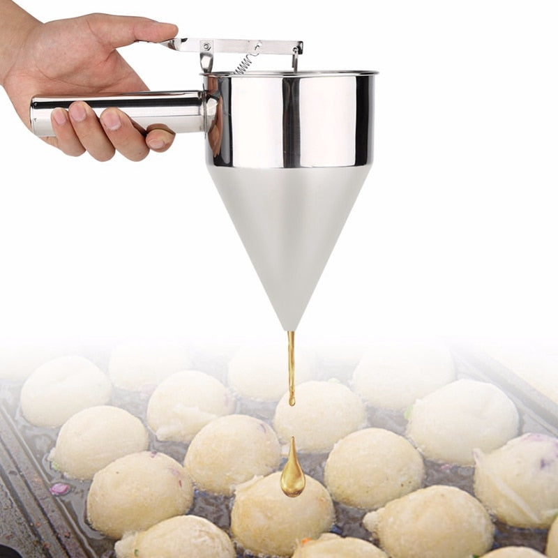 Keuken Trechter voor Beslagdispenser Compact en Gebruiksvriendelijk 0