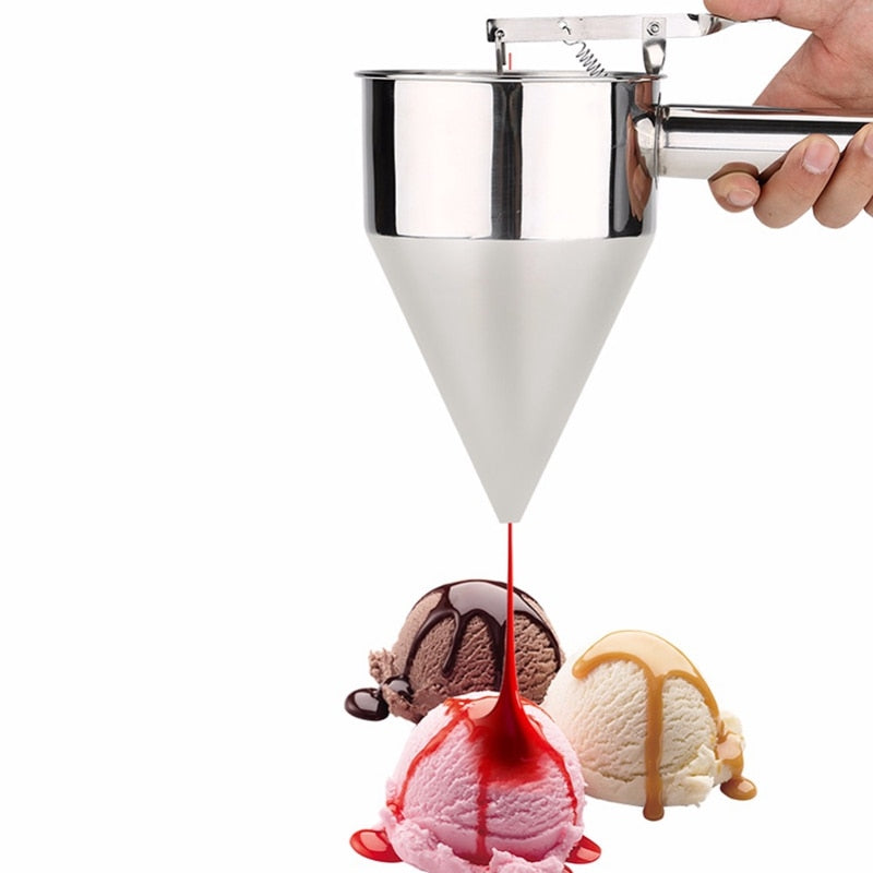 Keuken Trechter voor Beslagdispenser Compact en Gebruiksvriendelijk 3