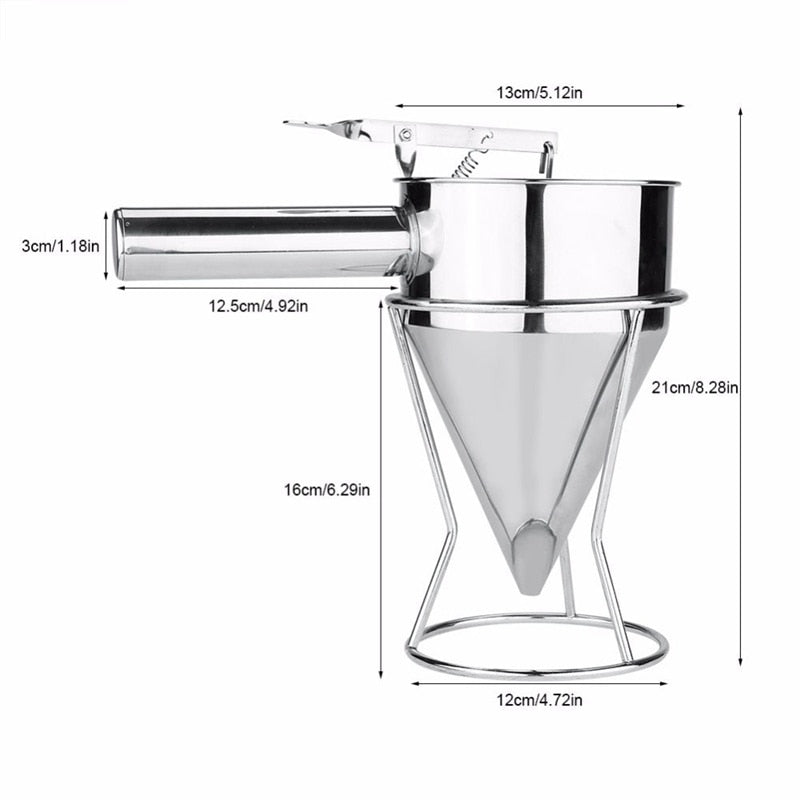 Keuken Trechter voor Beslagdispenser Compact en Gebruiksvriendelijk 4
