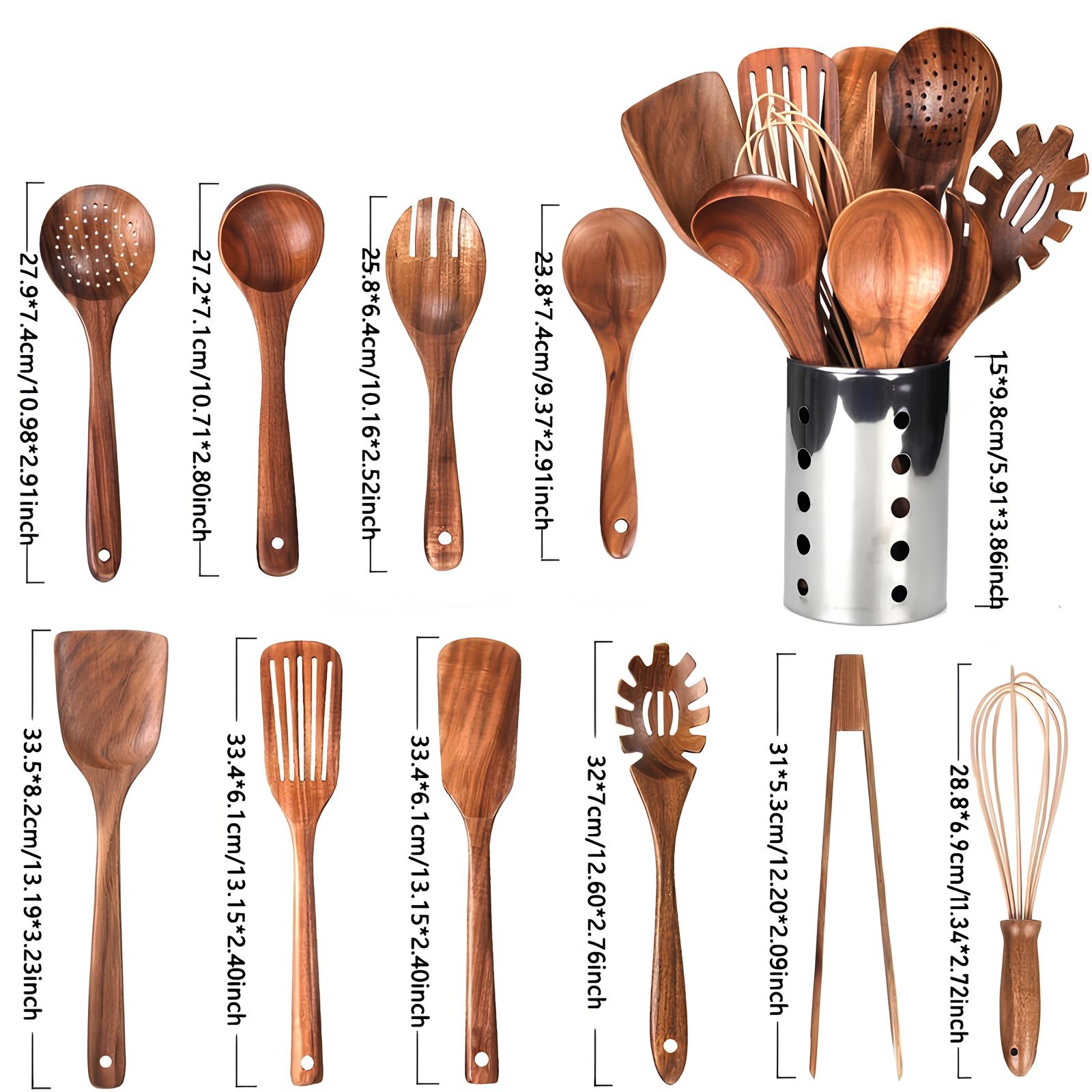 Keukengereedschapset 11-delig met Houder 4