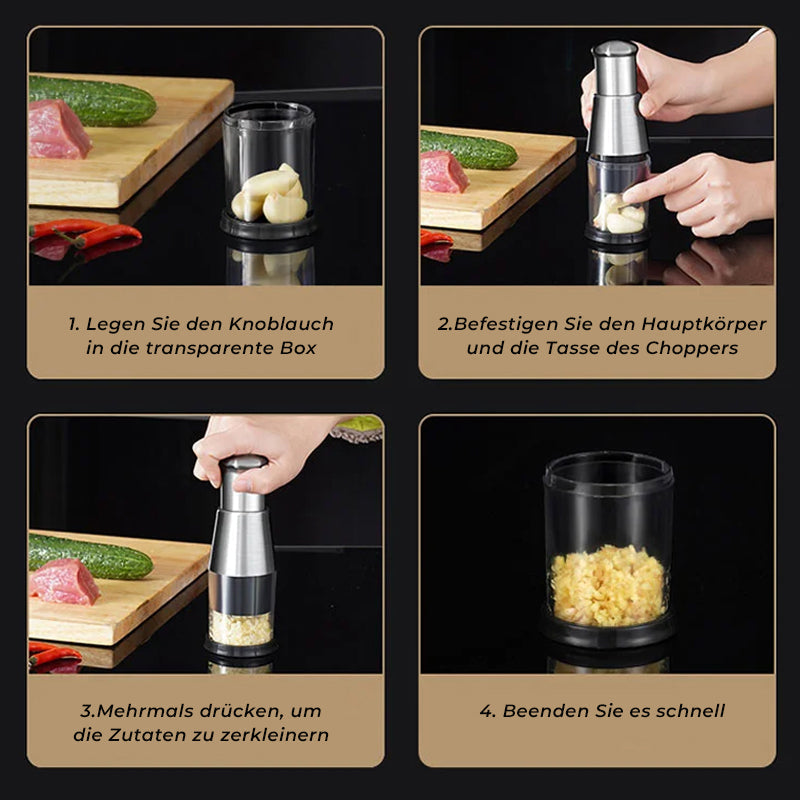 Keukenhulp Geperste Knoflook Molen 2