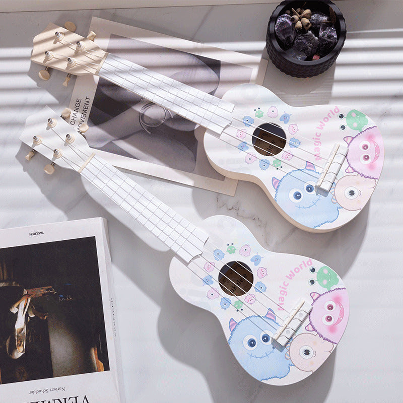 Kind Miniatuur Ukelele Speels Ontwerp 2