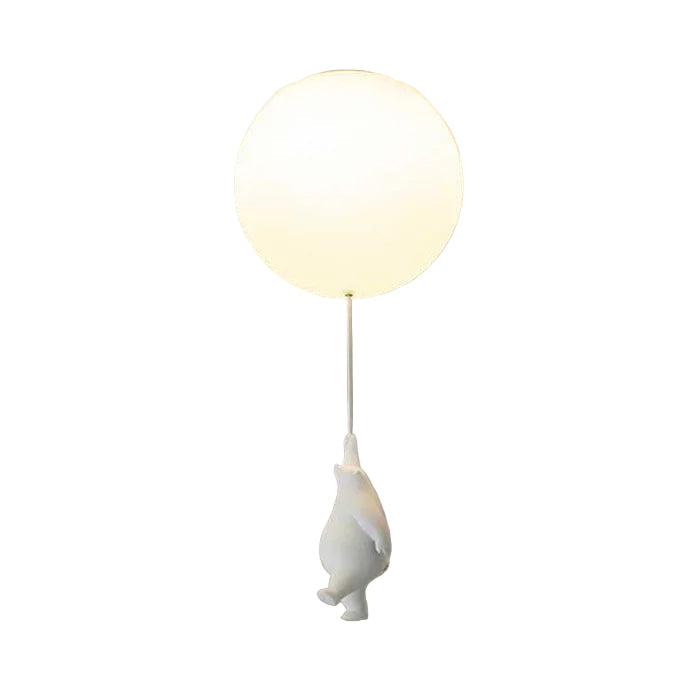 Kinder Plafondlamp Beer en Ballon 0