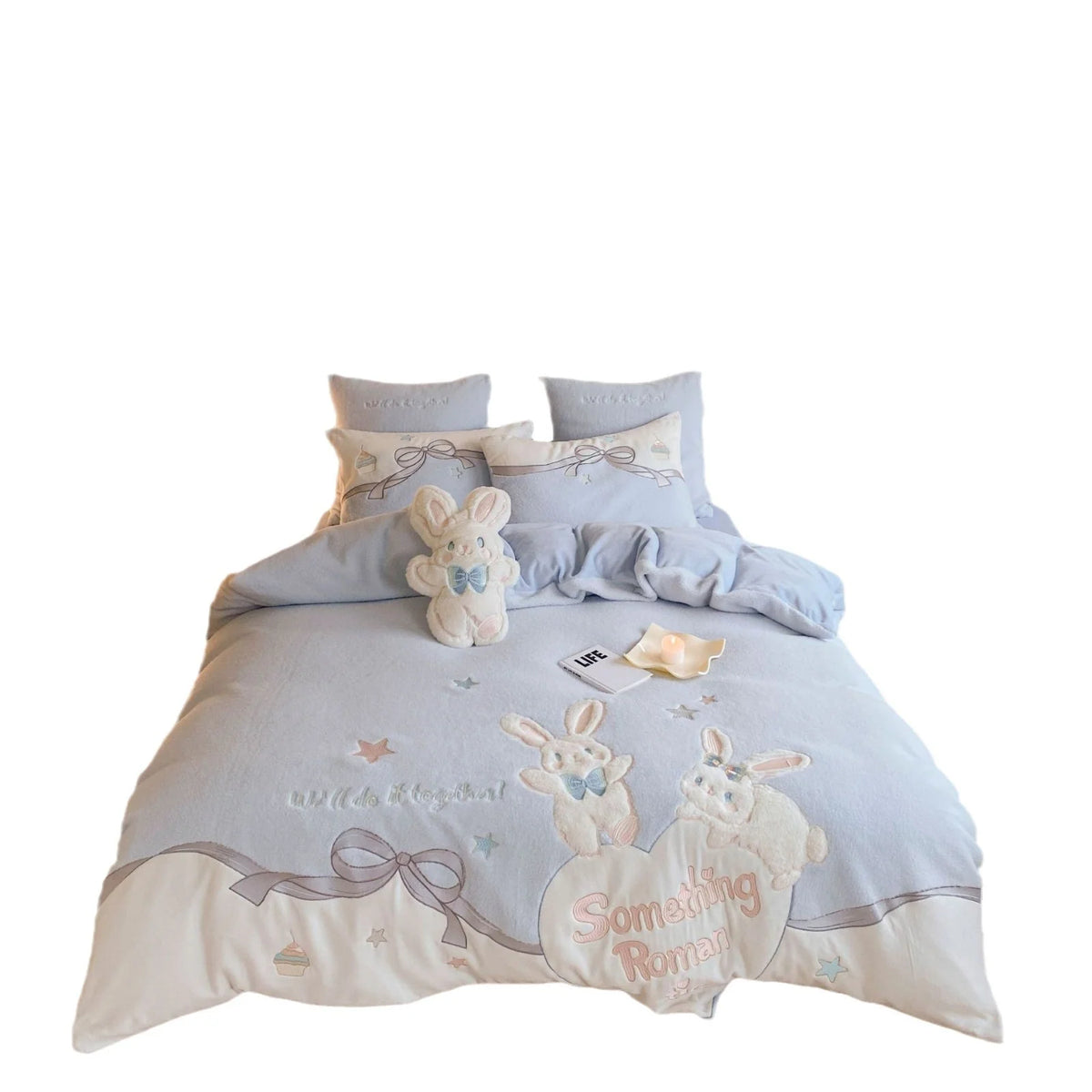 Kinderbeddengoedset met knuffelmotieven voor meisjes en jongens 5