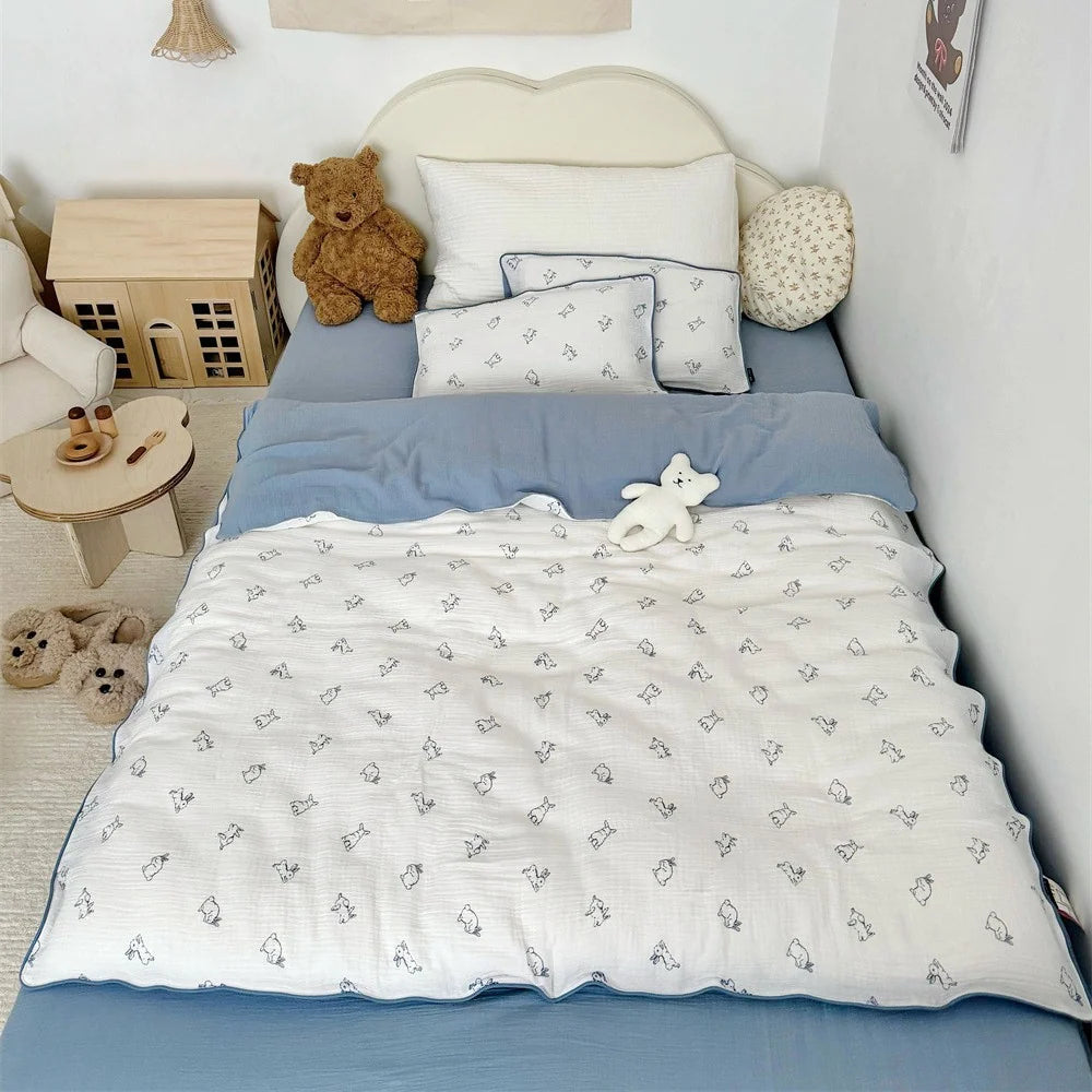 Kinderdekbedset met Berenprint Comfortabel en Lichtgewicht 12