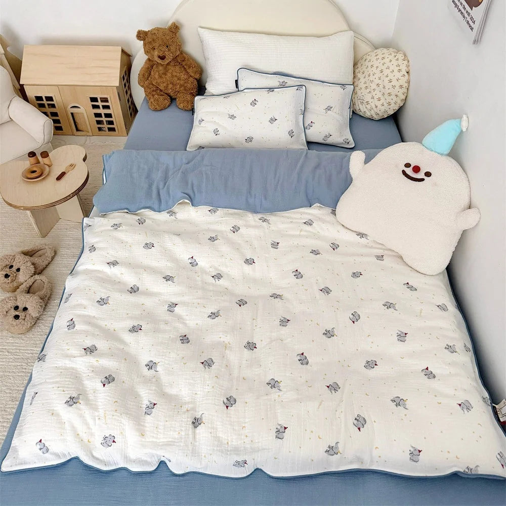 Kinderdekbedset met Berenprint Comfortabel en Lichtgewicht 8