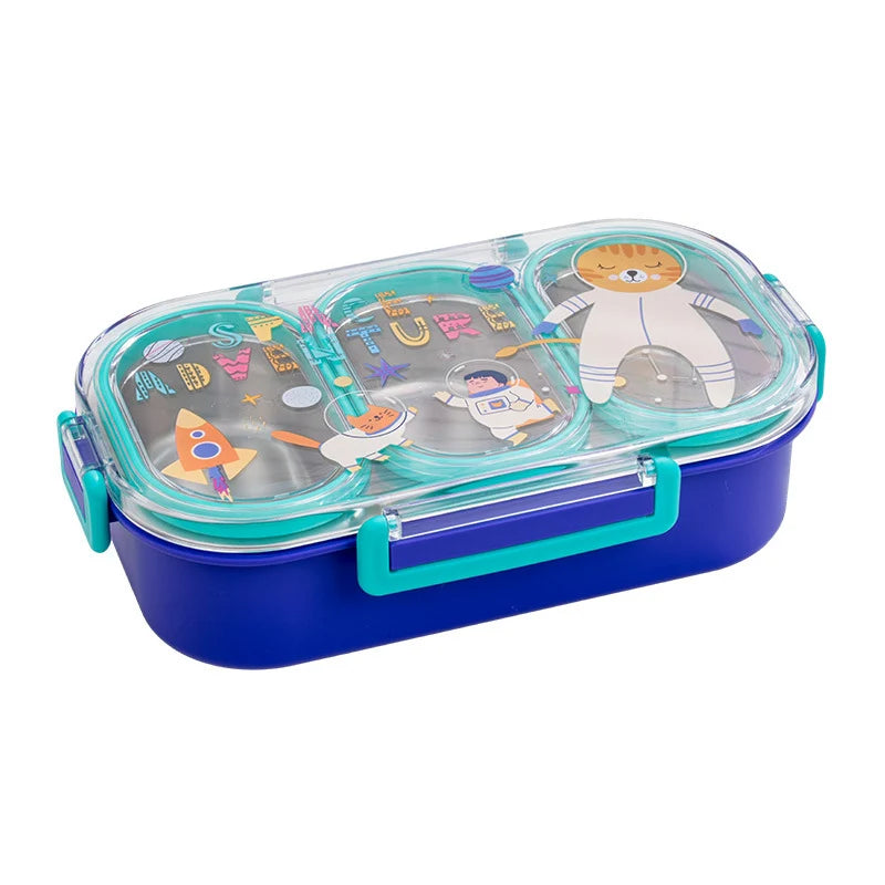 Kinderen Bento Lunchbox Ruimtethema Praktisch Ontwerp 0