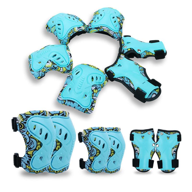 Kinderen Beschermende Schaatsuitrusting Compleet Set 3