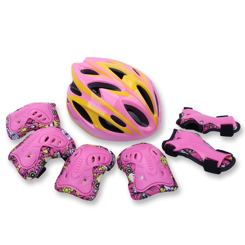 Kinderen Beschermende Schaatsuitrusting Compleet Set 4