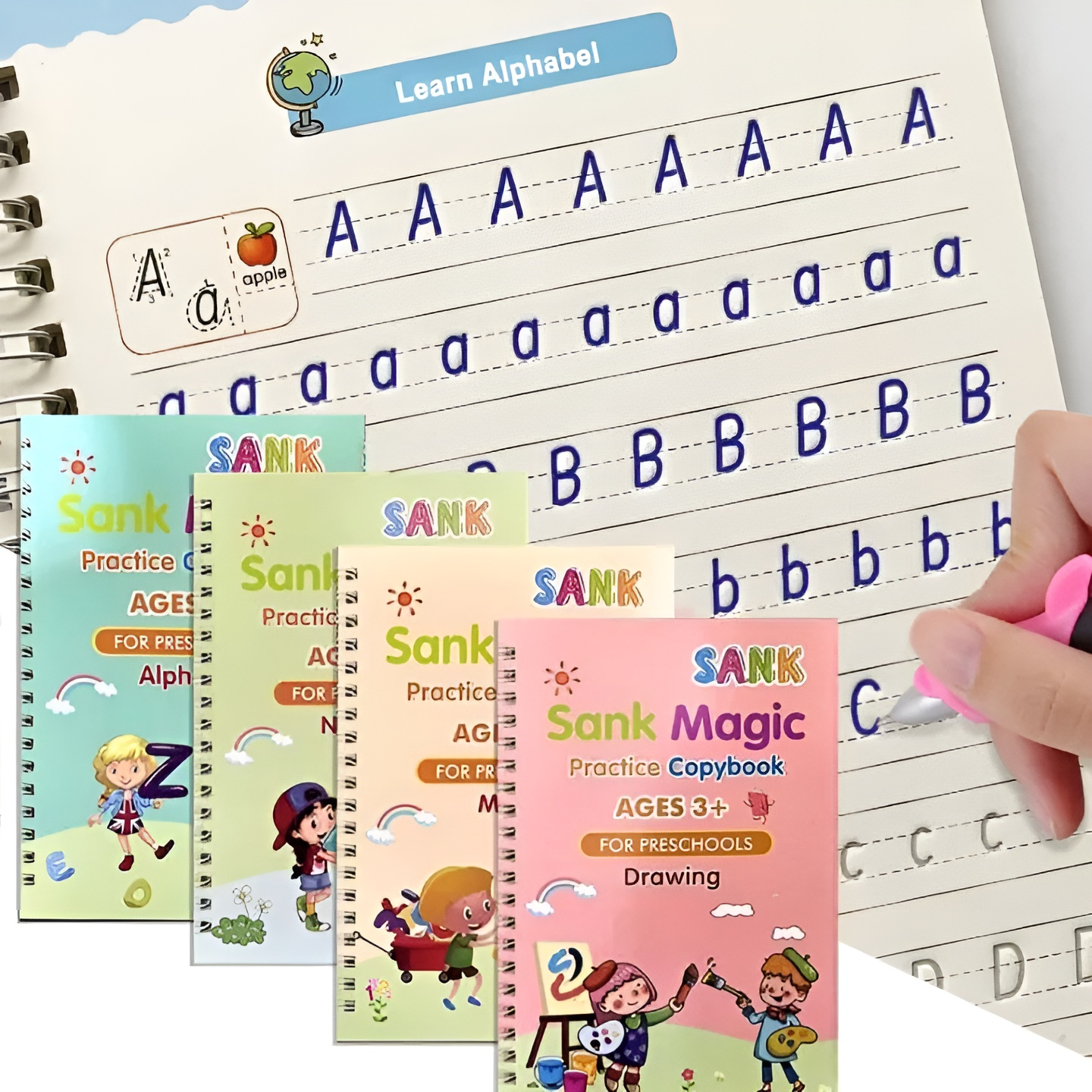 Kinderen Boekenset Traceren voor Leren en Plezier 0