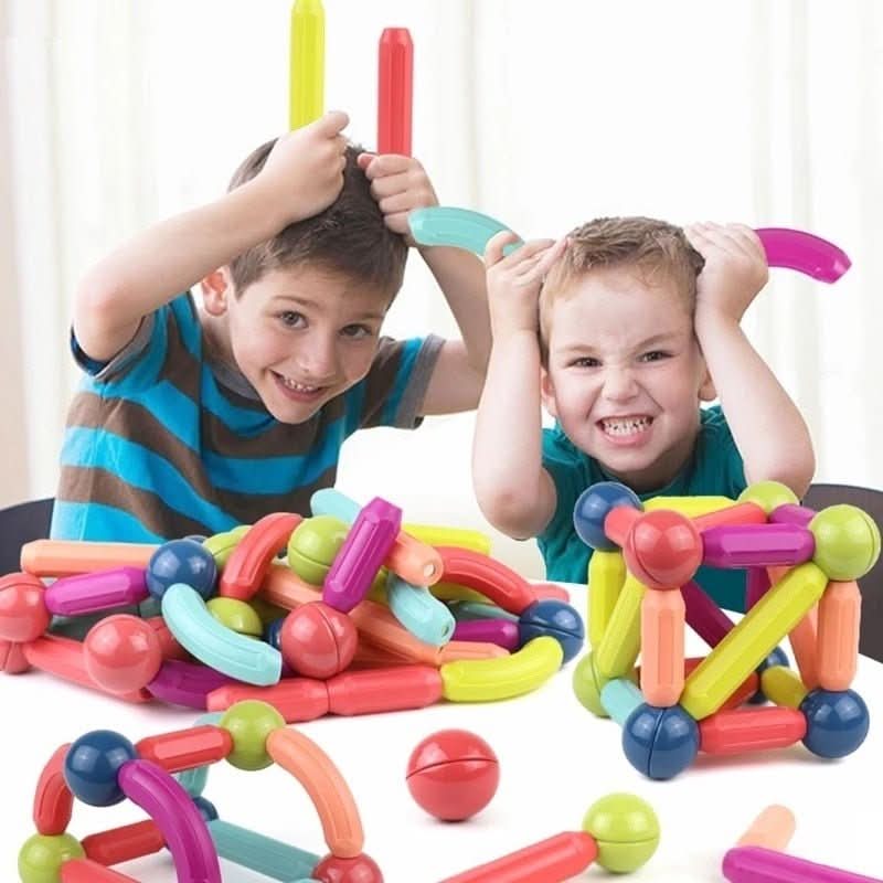 Kinderen Creatieve Magnetische Bouwstenen Educatief Spel 1