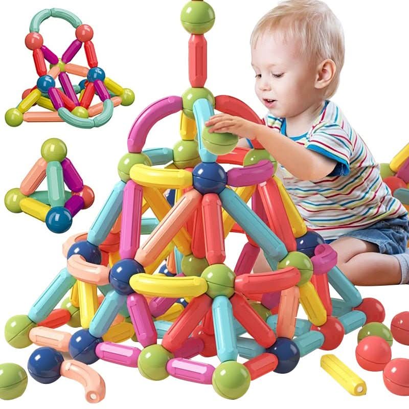 Kinderen Creatieve Magnetische Bouwstenen Educatief Spel 6