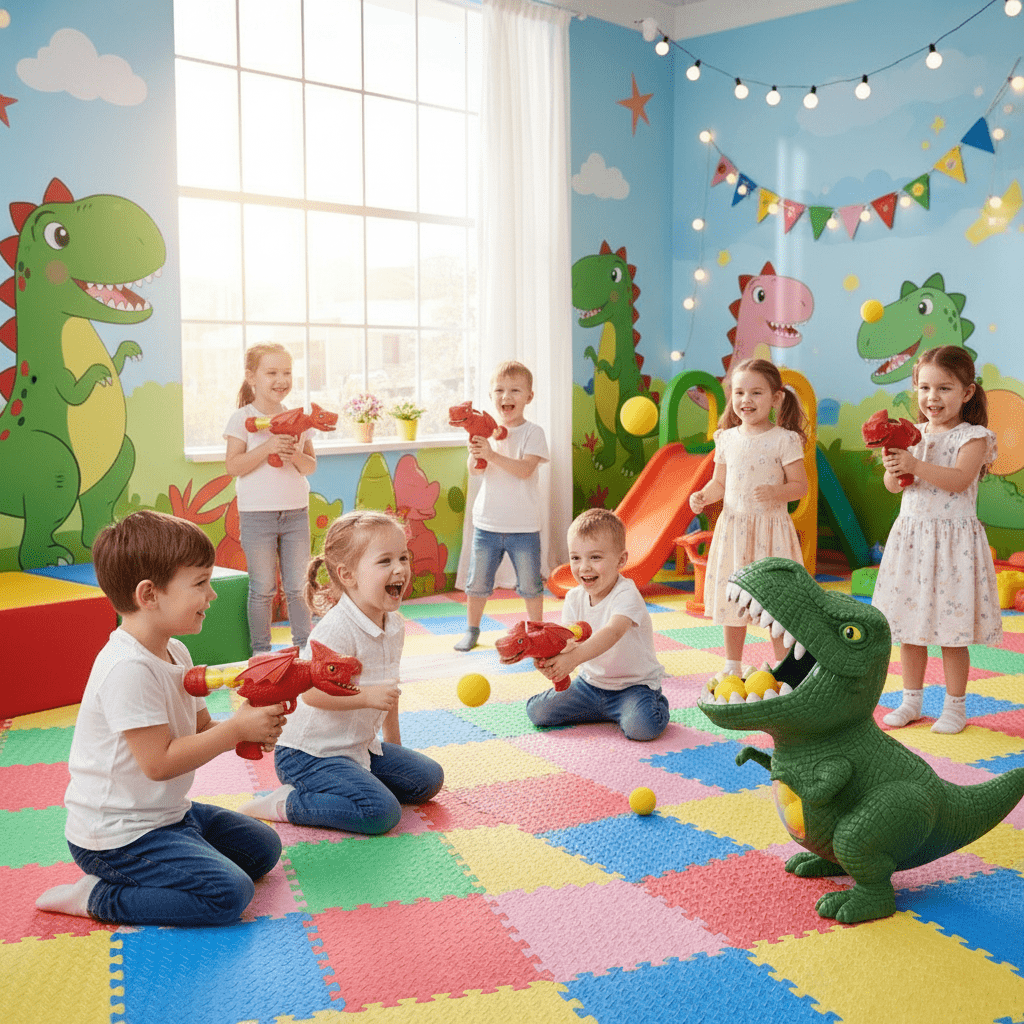 Kinderen Dinosaurusschietspel Actief Spel 3