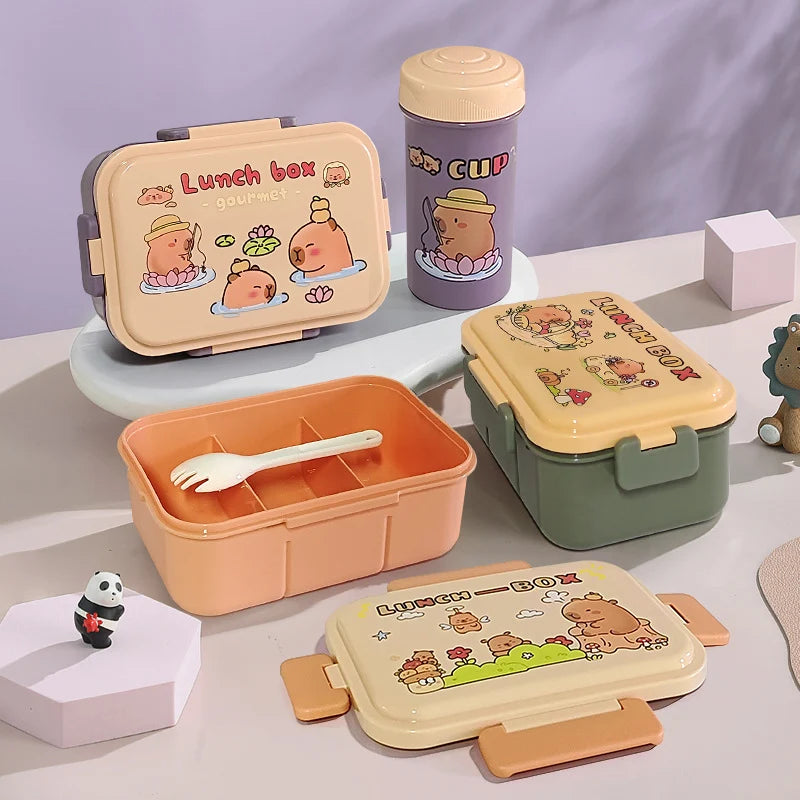 Kinderen Lunchbox Draagbaar Met Thema 1