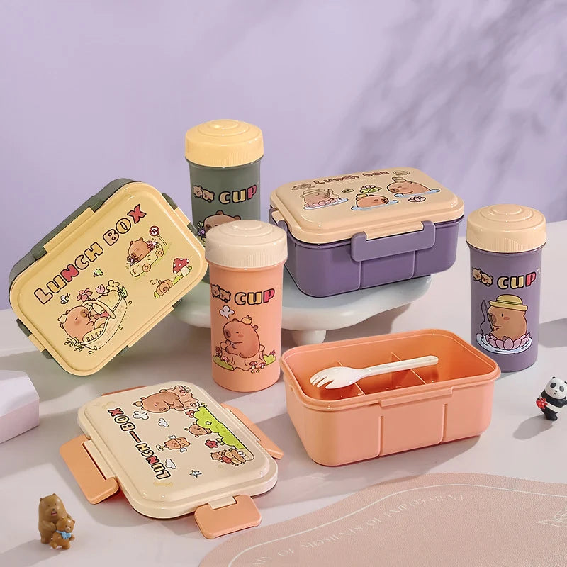 Kinderen Lunchbox Draagbaar Met Thema 3