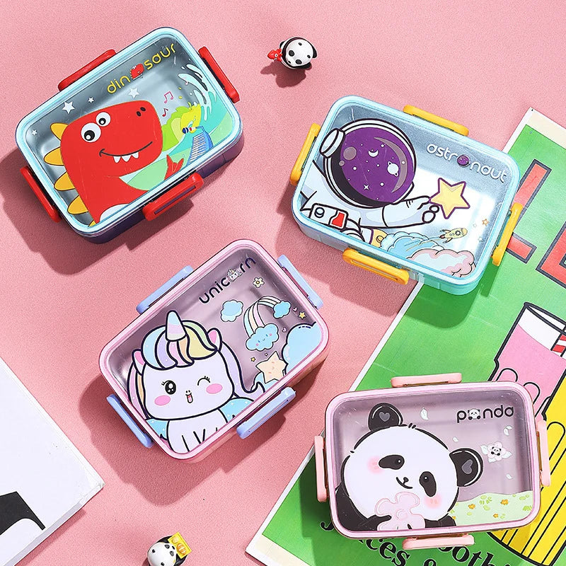 Kinderen Lunchboxset Thema Speels BPA-vrij 0