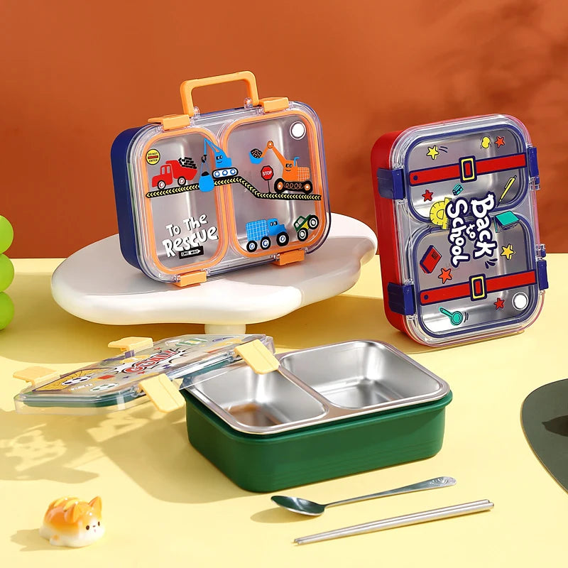 Kinderen Lunchboxset Thema's Speels Ontwerp 2