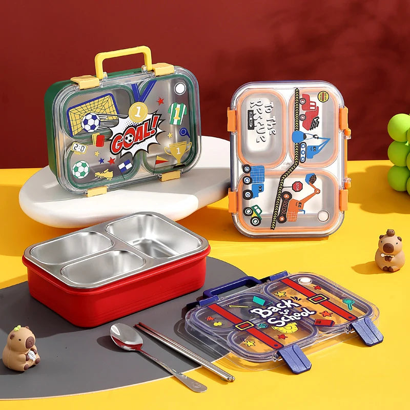 Kinderen Lunchboxset Thema's Speels Ontwerp 4