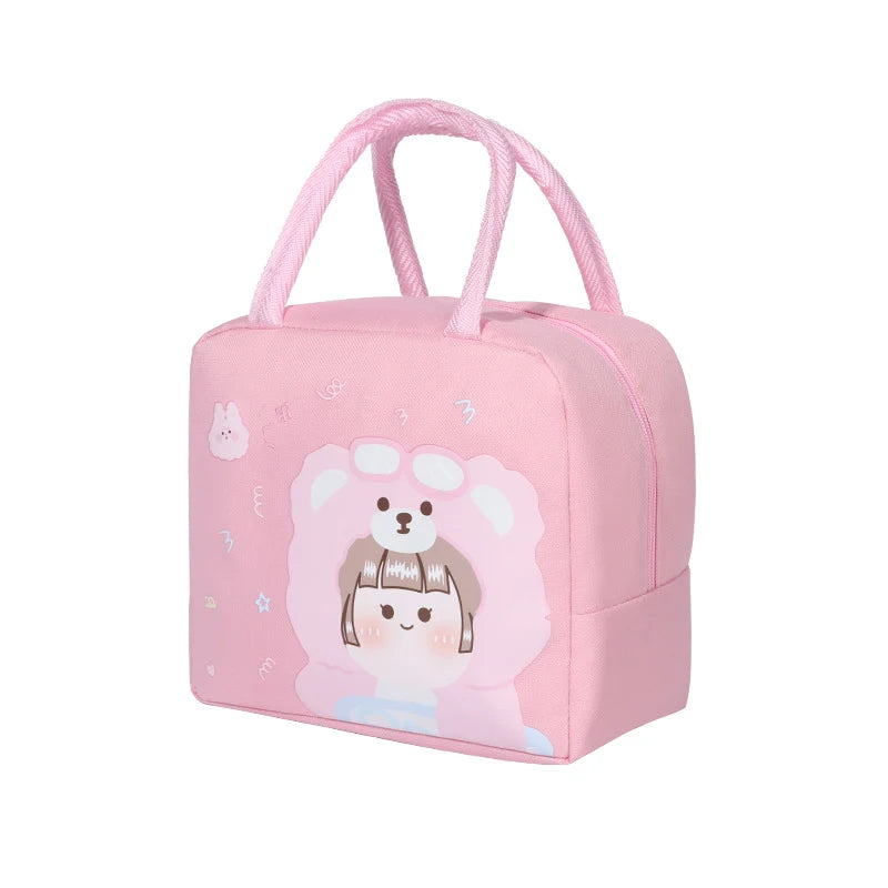 Kinderen Lunchtas Geïsoleerd Cartoonprint 0