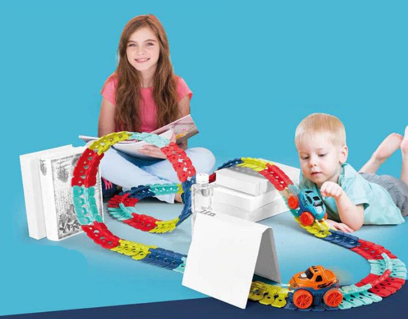 Kinderen Magnetische Autospeelbaan Speelgoed 1
