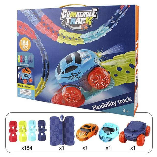 Kinderen Magnetische Autospeelbaan Speelgoed 8