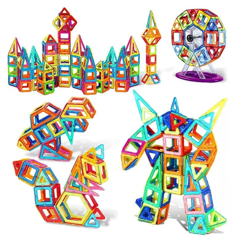 Kinderen Magnetische Bouwstenen Set Creatief Spel 8