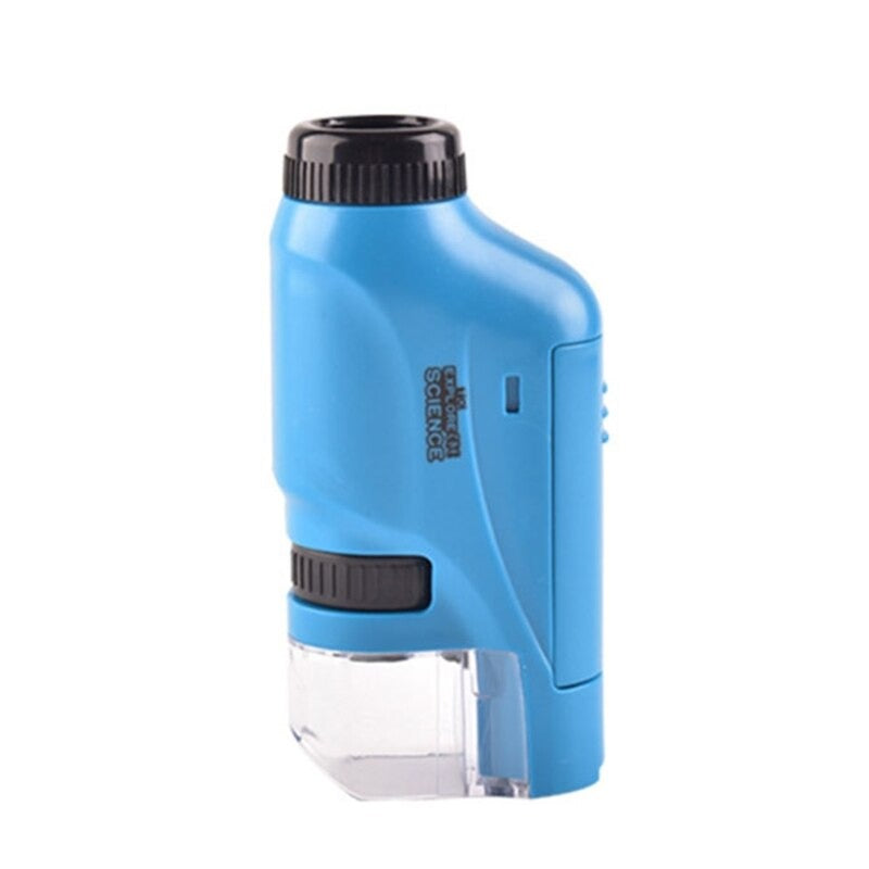 Kinderen Microscoop Compact Draagbaar 120x Met LED Verlichting 4