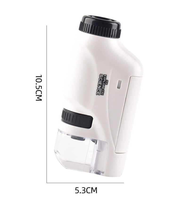 Kinderen Microscoop Compact Draagbaar 120x Met LED Verlichting 5