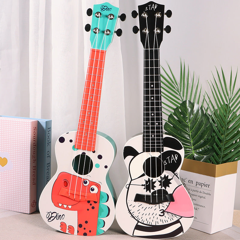 Kinderen Mini Ukelele Met Dinosaurusthema Speels 0