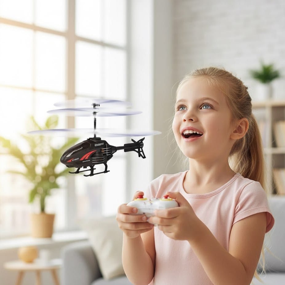Kinderen Minihelikopter Oplaadbaar met Gyrostabilisatie 7