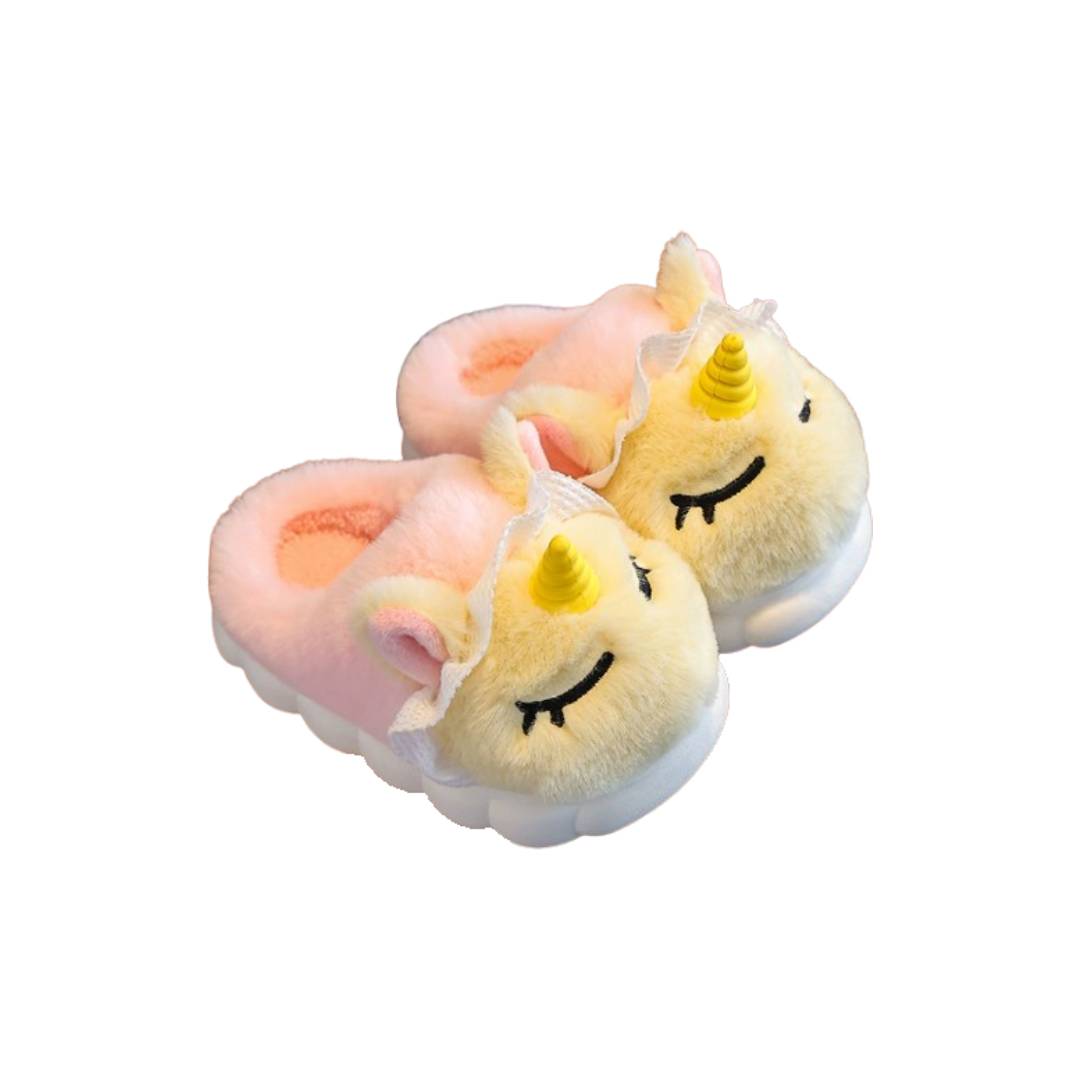 Kinderen Pantoffels Eenhoorn Pluche 0