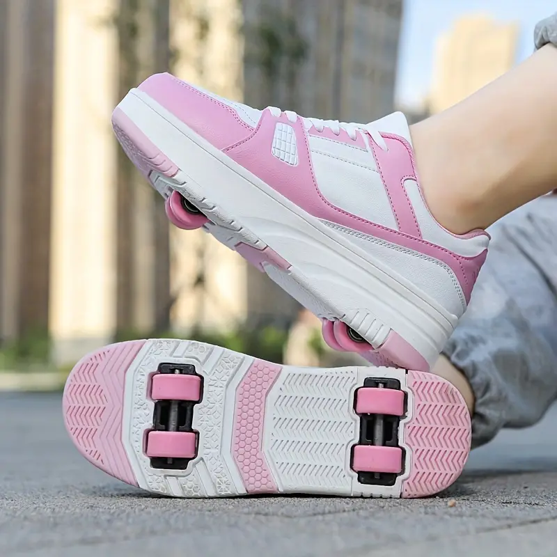 Kinderen Rolschaatsen Avontuurlijke Sneakers Met Afneembare Wielen 8