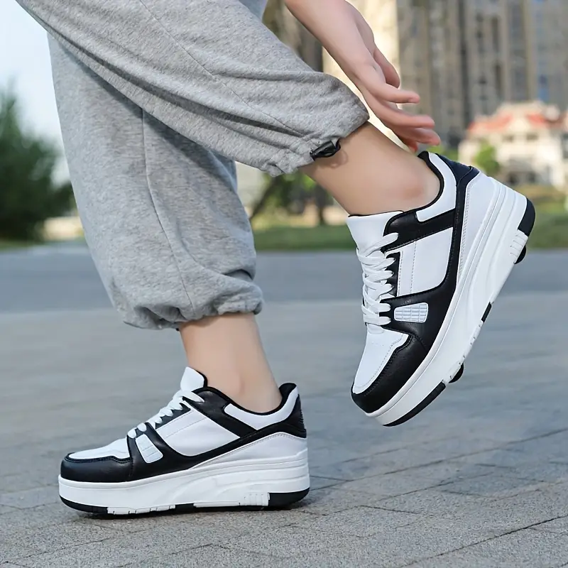Kinderen Rolschaatsen Avontuurlijke Sneakers Met Afneembare Wielen 9