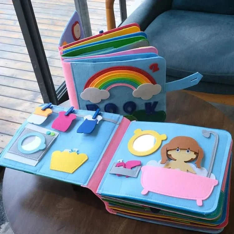 Kinderen's Creatief Ontdekkingsboek Montessori Stijl 0