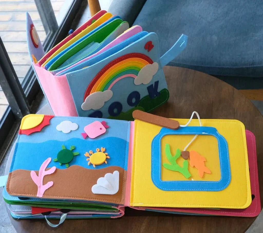Kinderen's Creatief Ontdekkingsboek Montessori Stijl 5
