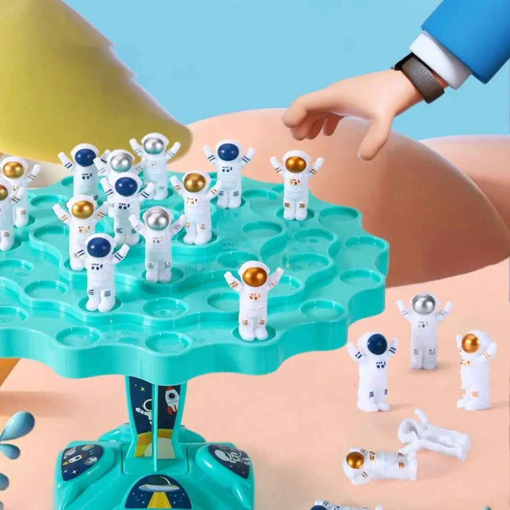 Kinderen's Evenwichtsspel Astronauten Uitdaging Educatief Spel 1
