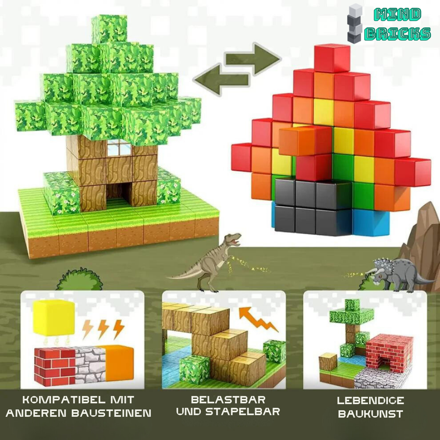 Kinderen's Magnetische Bouwstenen Set Creatief Spel 3