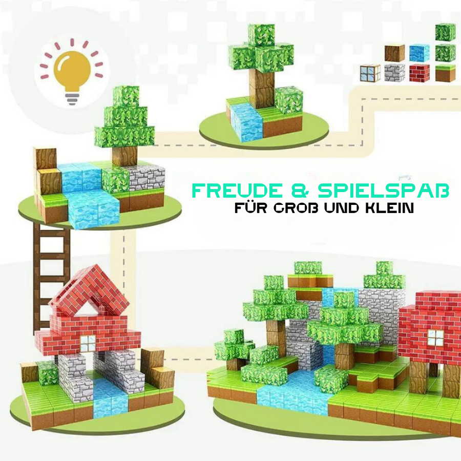 Kinderen's Magnetische Bouwstenen Set Creatief Spel 6