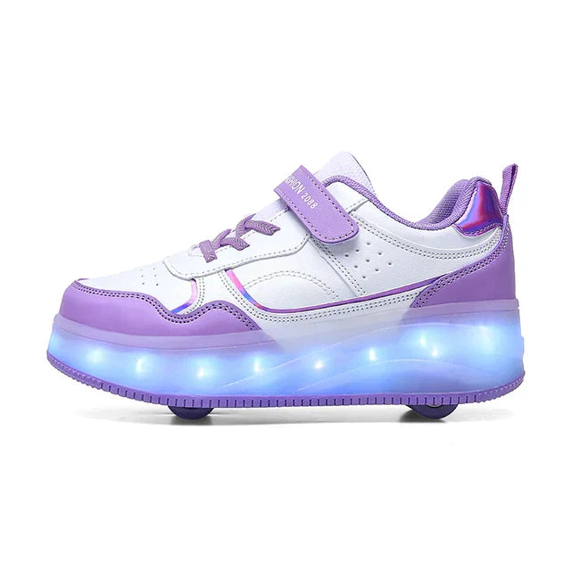 Kinderen's Rolschaatsen Sneakers met LED Verlichting 1