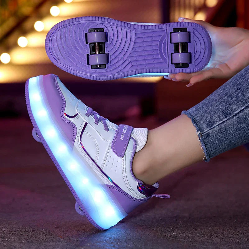 Kinderen's Rolschaatsen Sneakers met LED Verlichting 6