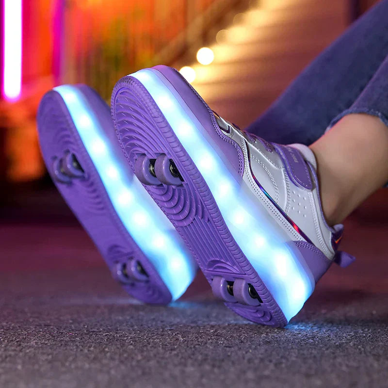 Kinderen's Rolschaatsen Sneakers met LED Verlichting 7