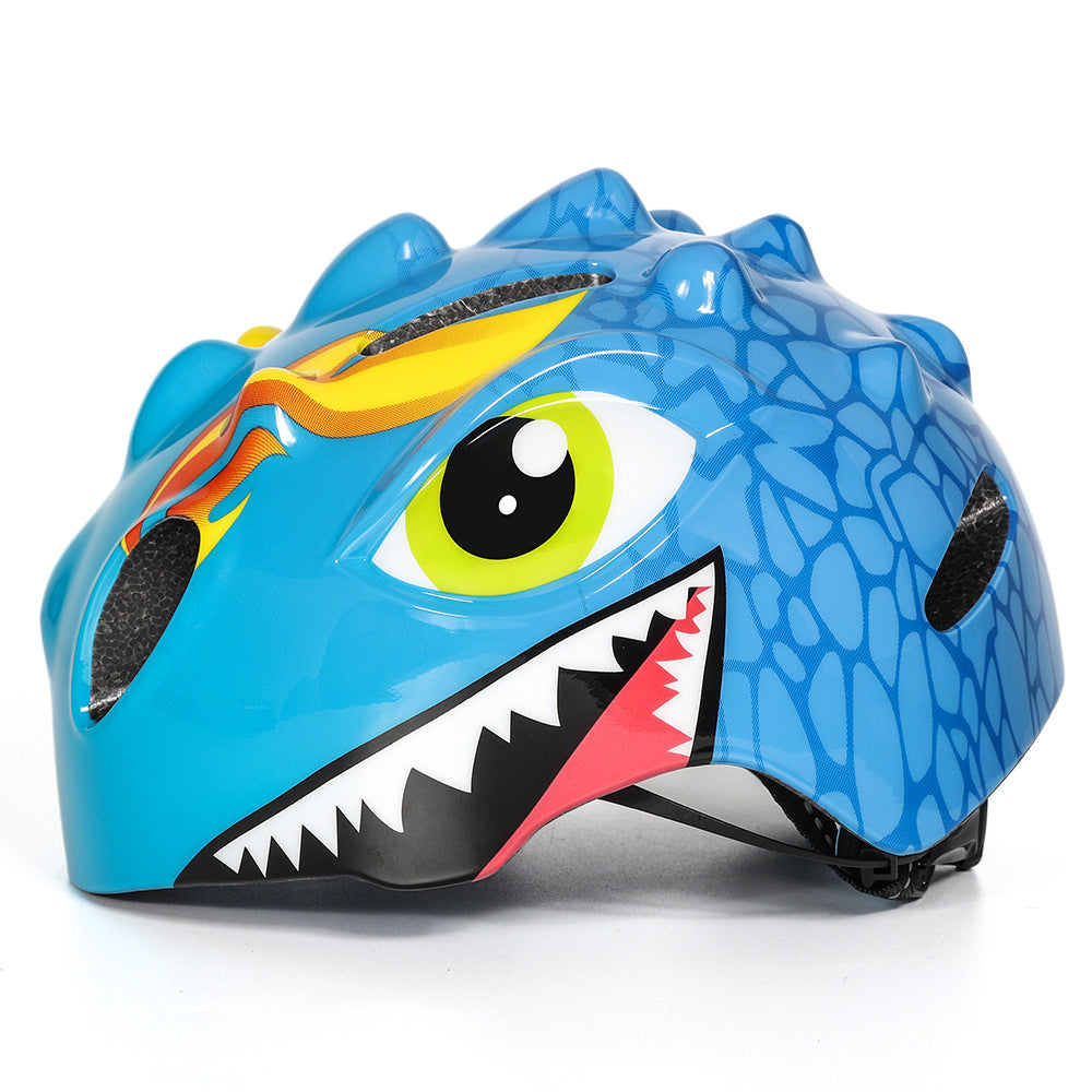 Kinderfietshelm Adventure met Drakenmotief 2