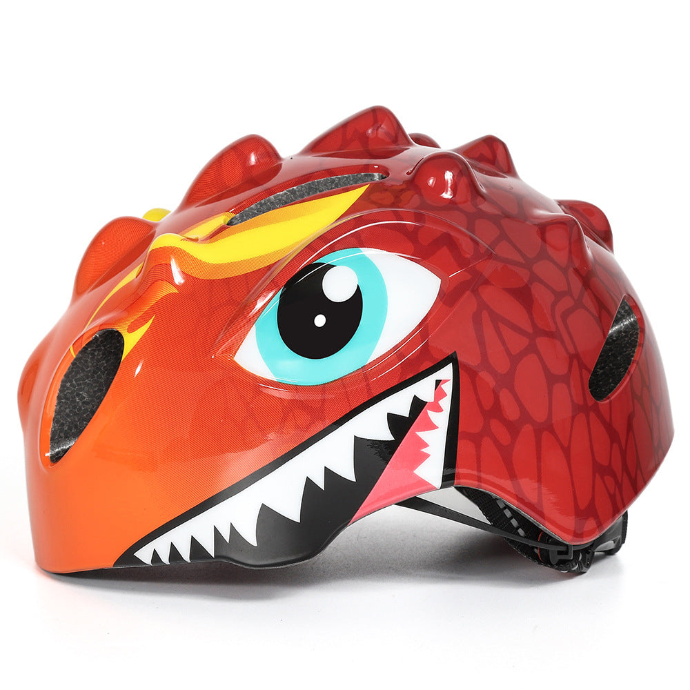 Kinderfietshelm Adventure met Drakenmotief 4