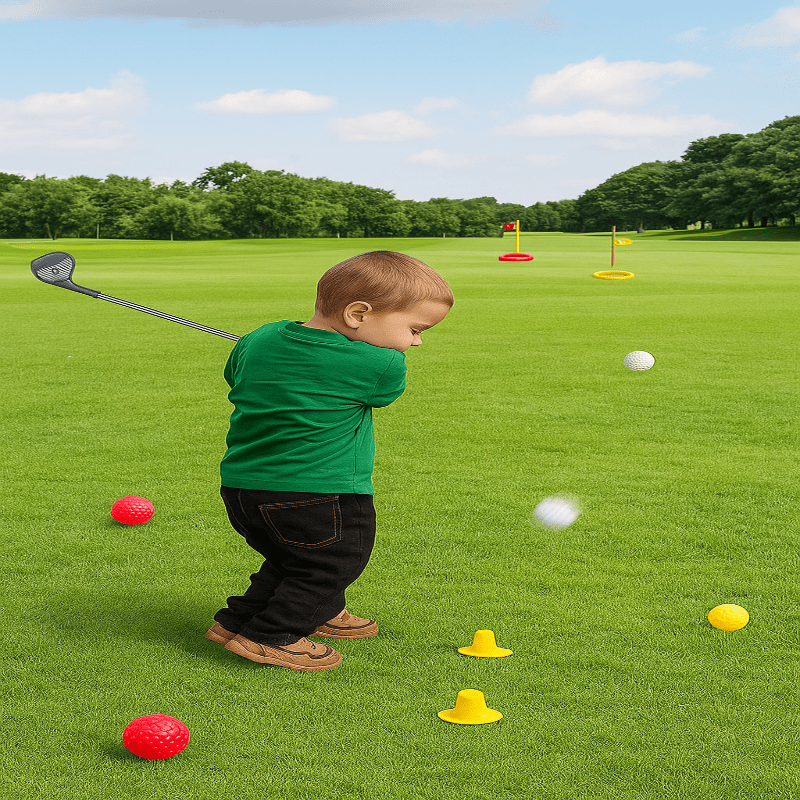 Kindergolfset Verstelbare Clubs voor Actief Spel 1
