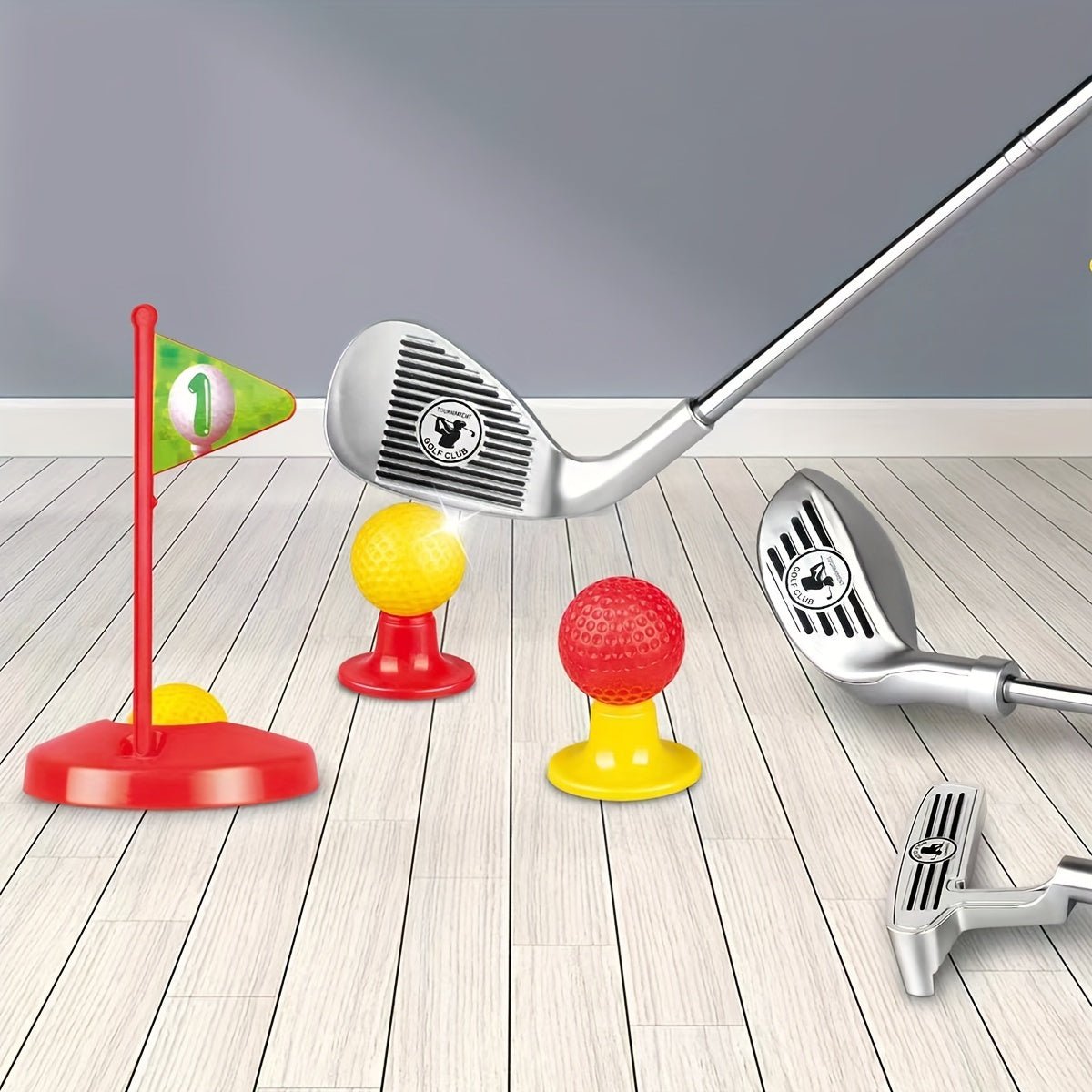 Kindergolfset Verstelbare Clubs voor Actief Spel 6