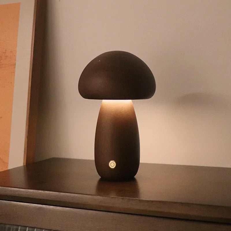 Kinderlamp Paddenstoel Speels Ontwerp LED Touch Schakelaar 11