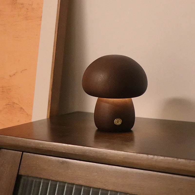 Kinderlamp Paddenstoel Speels Ontwerp LED Touch Schakelaar 6