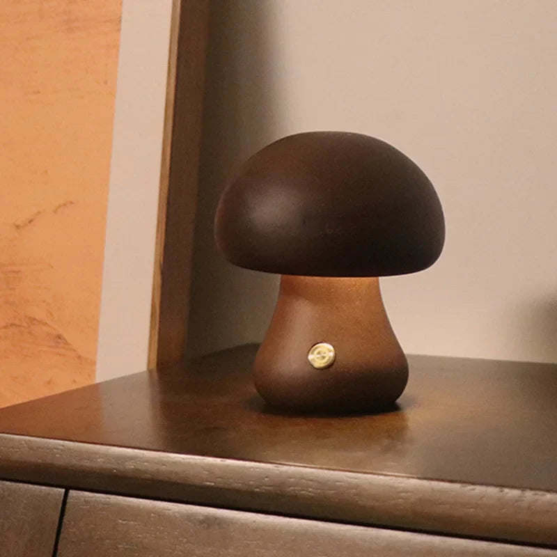 Kinderlamp Paddenstoel Speels Ontwerp LED Touch Schakelaar 8