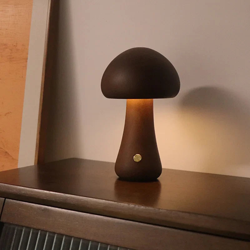 Kinderlamp Paddenstoel Speels Ontwerp LED Touch Schakelaar 9